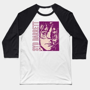 Syd Barrett - - - Original Fan Artwork Design Baseball T-Shirt